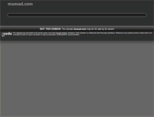 Tablet Screenshot of mumad.com